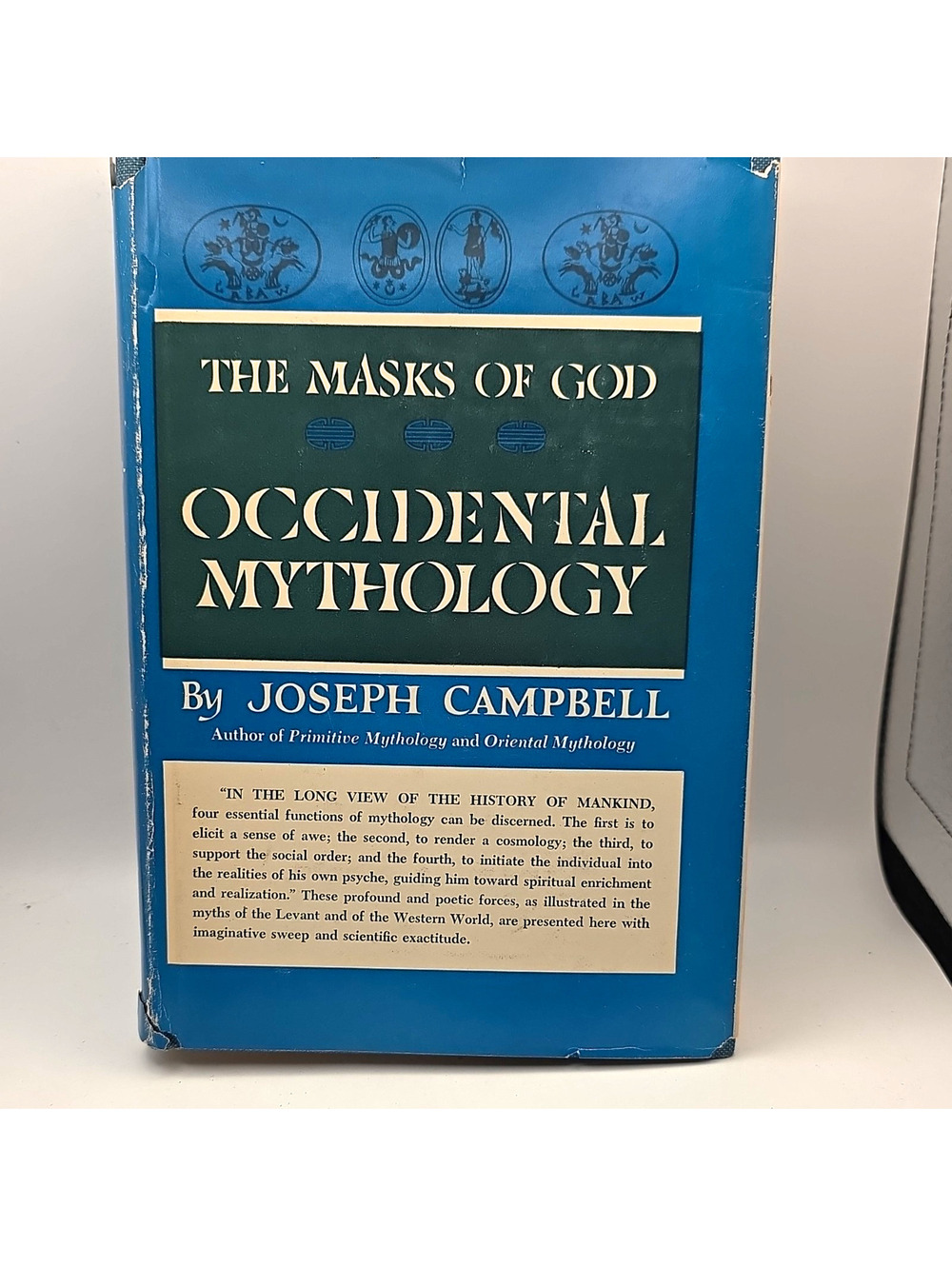 Joseph Campbell Masks of God: Occidental Mythology HC Viking Press 1964 3rd